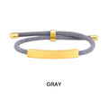 Personalized Milan Rope Bracelets