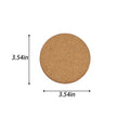 Natural Cork & Recycled Tea Coaster