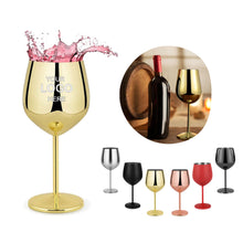 Stainless Steel Wine Glasses