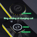 10W 3 in 1 Wireless Charging RGB Gaming Mouse Pad