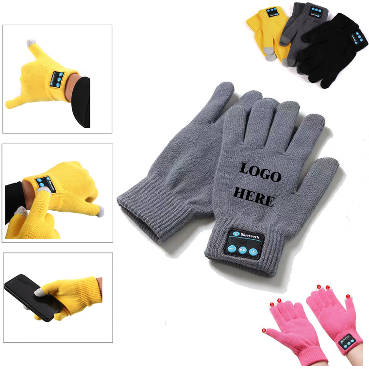 Winter Bluetooth Touchscreen Knit Warm Gloves