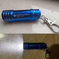 Mini Aluminum Led Flashlight With Keychain