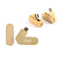 Bamboo Or Wooden Usb Flash Drive In Various Shapes
