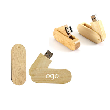 Bamboo Or Wooden Usb Flash Drive In Various Shapes