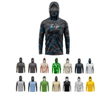 Sunproof Long Sleeve T Shirt With Hoodie