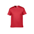 Adult 100% Cotton Crew Neck Short-sleeved T-shirt