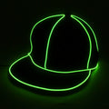 Party Glow Cap W/ El Light Band, Soft Brim Illumination