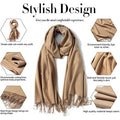 Women Warm Large Scarves