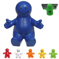 Squeezable Smile Face Guy Phone Holder