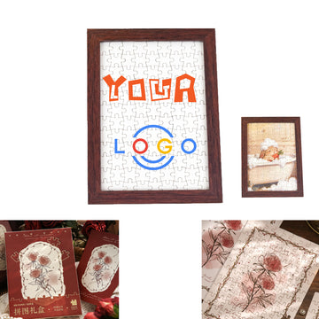 Framed 108-Piece Jigsaw Puzzle (9.84" X 7.09")