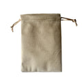 Lace Velvet Drawstring Pocket