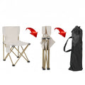 Portable Ultralight Outdoor Backrest Collapsible Chair