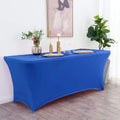 6Ft Full Color Spandex Fitted Table Cover