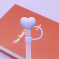 Heart Shaped Straw Cover