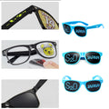 Custom Pinhole Sticker Sunglasses