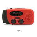 Solar Hand Crank Radio With Flashlight