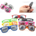 Flag Pinhole Sticker Sunglasses