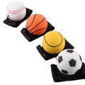 Outdoor Fitness Wrist Bouncy Ball Rebound Ball W/ Wristband