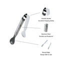 Stainless Steel Mini Serving Tongs