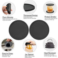 Silicone Round Jar Opener Coaster