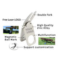 All Metal 3-in-1 Golf Divot Tool