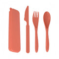 3 in 1 Eco-friendly Straw Dinnerware Set