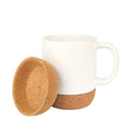14 oz Cork Bottom Ceramic Mug