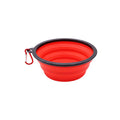 Collapsible Dog Bowl With Carabiners