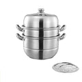 304 Triple Stainless Steel Steamer