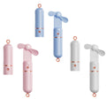 Rechargeable Mini Handheld Fan With 1200mAh Power Bank