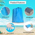 78 X 75 Inch Portable Foldable Outdoor Waterproof Beach Mat