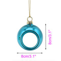 Round Plastic Christmas Tree Ball Decoration