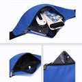 Oxford Half Moon Belt Bag / Fanny Pack / Crossbody Bag