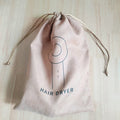 Hair Dryer Drawstring Storage Bag Suede Velvet Bag