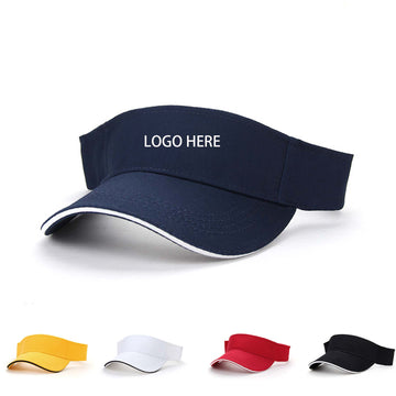 Cotton Open-Top Tennis Cap