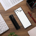 Magnetic Note Pad For Fridge With Pen Holder