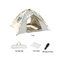 Camping Tent With Moisture-Proof Pad