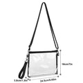 Transparent PVC Messenger Bag
