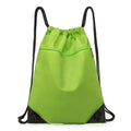 Drawstring Backpack with Front Zipper Pocket