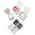 Press-Type Desktop Mini Storage Box Set Of 3 For Office