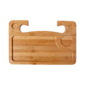 Bamboo System Car Steering Wheel Plate Tray Shelf