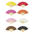 Bamboo Folding Hand Fan With Lightweight Silent Cooling