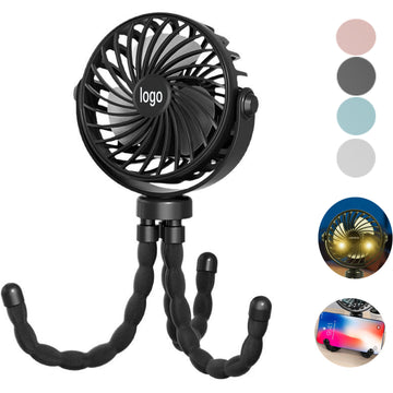 Flexible Tripod Clip-On Fan