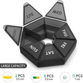 7 Day Portable Pill Box Medicine Case