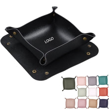 Leather Valet Tray Organizer