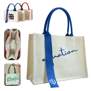 16oz Triple-Layer High-End Tote Canvas Bag