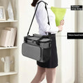 10L Insulated Lunch Cooler Bag with Pockets & Shoulder Strap