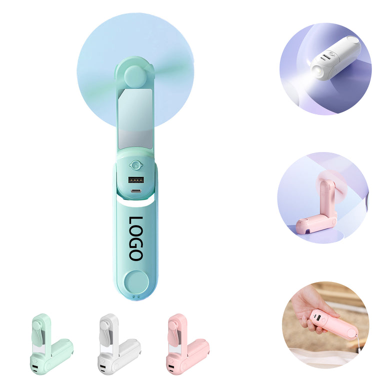 5-in-1 Folding Handheld Fan