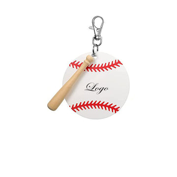 Acrylic Baseball Keychain Set