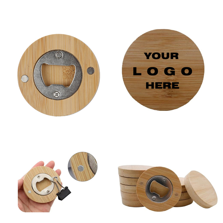 Wooden Magnetic Bottle Opener